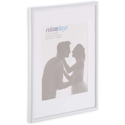 HELLOSHOP26 Set De 2 Marcos De Fotos Clásicos Diseño Atemporal 21 X 29 X 2 Cm Para Colocar O Colgar De Madera Blanca 130009639 HELLOSHOP26 Set De 2 Marcos De Fotos Clásicos Diseño Atemporal 21 X 29 X 2 Cm Para Colocar O Colgar De Madera Blanca 130009639