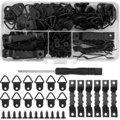 OEM Allecto Premium - Kit Para Colgar Fotos, 251 Piezas Con Tornillos Para Marcos De Fotos De Madera, Relojes, Obras De Arte Y Decoración De Paredes. OEM Allecto Premium - Kit Para Colgar Fotos, 251 Piezas Con Tornillos Para Marcos De Fotos De Madera, Relojes, Obras De Arte Y Decoración De Paredes.