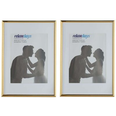 HELLOSHOP26 Set De 2 Marcos De Fotos Decorativos Sencillos Dimensiones 30 X 20 Cm Para Fotos De Plástico Negro 130009626 HELLOSHOP26 Set De 2 Marcos De Fotos Decorativos Sencillos Dimensiones 30 X 20 Cm Para Fotos De Plástico Negro 130009626