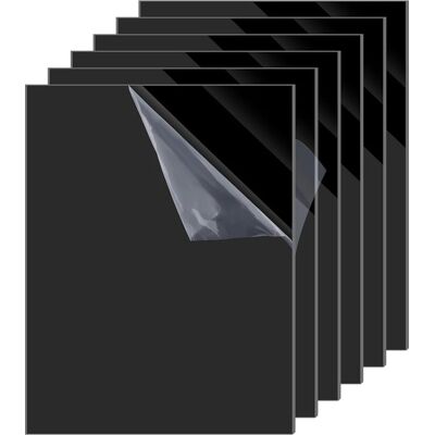 OEM 6 Láminas Acrílicas Negras De 10 X 15 Cm, Láminas De Plexiglás Macizo, Cristal De Repuesto Para Marcos De Fotos, Ligero Y Resistente A La Humedad OEM 6 Láminas Acrílicas Negras De 10 X 15 Cm, Láminas De Plexiglás Macizo, Cristal De Repuesto Para Marcos De Fotos, Ligero Y Resistente A La Humedad