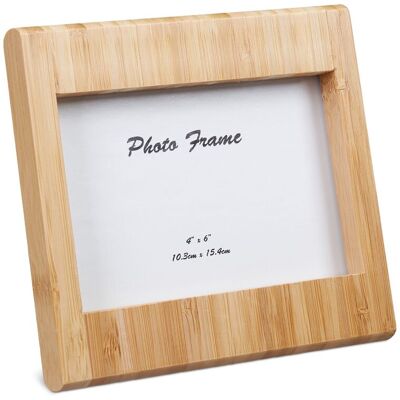 HELLOSHOP26 Marco De Fotos De Pie De Bambú Natural 20 X 25 Cm Para Oficina O Salón Estilo Elegante 130005476 HELLOSHOP26 Marco De Fotos De Pie De Bambú Natural 20 X 25 Cm Para Oficina O Salón Estilo Elegante 130005476