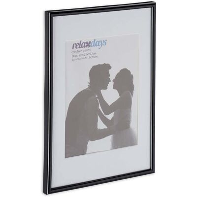 HELLOSHOP26 Set De 2 Marcos De Fotos A4 Decorativos Para Colocar O Colgar Diseño Clásico 21 X 29 X 2 Cm De Madera Negra 130009638 HELLOSHOP26 Set De 2 Marcos De Fotos A4 Decorativos Para Colocar O Colgar Diseño Clásico 21 X 29 X 2 Cm De Madera Negra 130009638