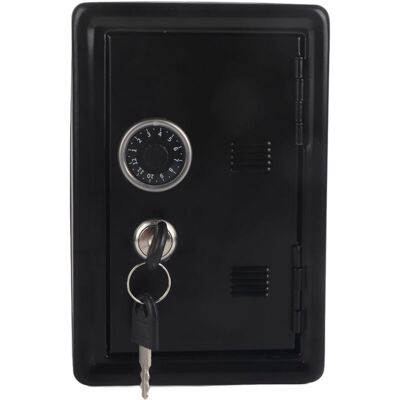 OEM Hucha De Juguete Educativa Para Niños, Con Contraseña, Para Guardar Monedas, Estilo Caja Fuerte, Regalo Con 2 Llaves (negra) OEM Hucha De Juguete Educativa Para Niños, Con Contraseña, Para Guardar Monedas, Estilo Caja Fuerte, Regalo Con 2 Llaves (negra)