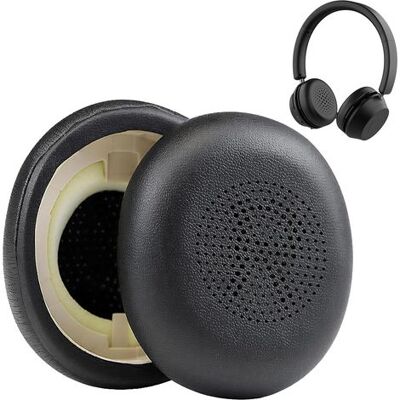 OEM Par De Almohadillas Para Auriculares Jabra Elite 45h Evolve2 65 (65ms 65uc Usb) Evolve2 40 (40uc 40ms Usb), Espuma Para Auriculares, Almohadillas De Espuma Acolchadas, Cuero Proteico Suave (negro) OEM Par De Almohadillas Para Auriculares Jabra Elite 45h Evolve2 65 (65ms 65uc Usb) Evolve2 40 (40uc 40ms Usb), Espuma Para Auriculares, Almohadillas De Espuma Acolchadas, Cuero Proteico Suave (negro)