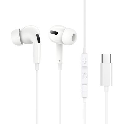 OEM Auriculares Con Cable Tipo-c - Baseus - Encok C18 (ngcr030102) - Usb-c - Blanco - Deporte OEM Auriculares Con Cable Tipo-c - Baseus - Encok C18 (ngcr030102) - Usb-c - Blanco - Deporte