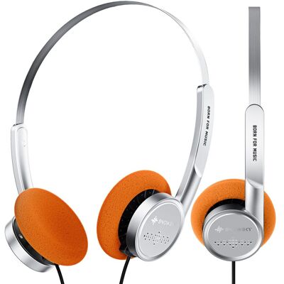 OEM Auriculares Supraaurales Fiio Snowsky Wind - Plateados - Estilo Retro OEM Auriculares Supraaurales Fiio Snowsky Wind - Plateados - Estilo Retro