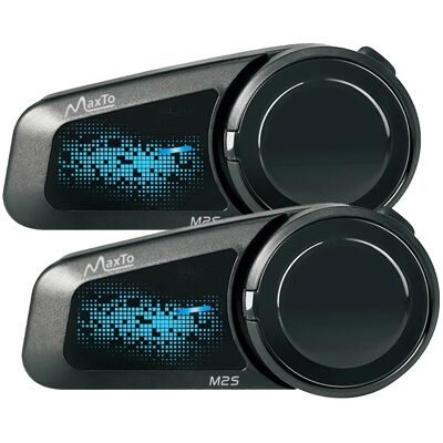 OEM Auriculares Bluetooth Para Motocicleta, Intercomunicador Grupal, Diseño Impermeable, 2 Unidades OEM Auriculares Bluetooth Para Motocicleta, Intercomunicador Grupal, Diseño Impermeable, 2 Unidades