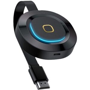 TRIMEC Dongle Per Display Wifi Wireless - Ricevitore Display Wireless Wifi 5 Ghz + 2,4 Ghz - Adattatore Display Wireless 4k Compatibile Con Android/ios/pc/tv/monitor, Nero (doppia Antenna) TRIMEC Dongle Per Display Wifi Wireless - Ricevitore Display Wireless Wifi 5 Ghz + 2,4 Ghz - Adattatore Display Wireless 4k Compatibile Con Android/ios/pc/tv/monitor, Nero (doppia Antenna)