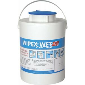 Fp - Dispensador De Toallitas Húmedas De Plástico Azul Wipex-wet Fp - Dispensador De Toallitas Húmedas De Plástico Azul Wipex-wet