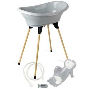 THERMOBABY Pack De Baño Vasco 5 En 1 Gris Encanto THERMOBABY Pack De Baño Vasco 5 En 1 Gris Encanto