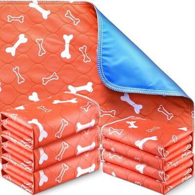 Shining House - 6 Almohadillas Absorbentes Lavables Para Orinar, Almohadillas De Entrenamiento Reutilizables, Almohadillas Impermeables Para Pañales, Alfombrillas Para Cachorros, Almohadillas De Entrena Shining House - 6 Almohadillas Absorbentes Lavables Para Orinar, Almohadillas De Entrenamiento Reutilizables, Almohadillas Impermeables Para Pañales, Alfombrillas Para Cachorros, Almohadillas De Entrena