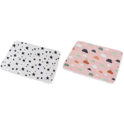 OEM Cambiador Portátil Para Bebés,paquete De 2,50 X 70 Cm,impermeable,recién Nacidos Y Niños Pequeños,5070cm,verde + Gris OEM Cambiador Portátil Para Bebés,paquete De 2,50 X 70 Cm,impermeable,recién Nacidos Y Niños Pequeños,5070cm,verde + Gris