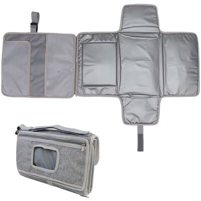 OEM Cambiador Portátil Y Plegable Para Bebés,cambiador Ligero E Impermeable Con Bolsillo Para Toallitas Húmedas,color Azul OEM Cambiador Portátil Y Plegable Para Bebés,cambiador Ligero E Impermeable Con Bolsillo Para Toallitas Húmedas,color Azul