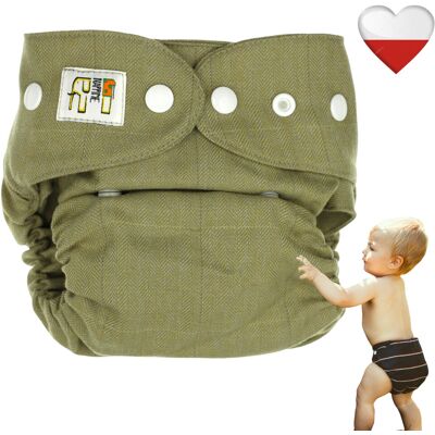 OEM Cubierta De Pañal De Lana, Color Blanco Roto, Broches Grises, Pañales Reutilizables Nappime OEM Cubierta De Pañal De Lana, Color Blanco Roto, Broches Grises, Pañales Reutilizables Nappime