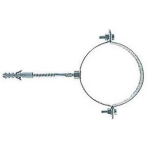 50 X Collare Fischer In Acciaio Zincati Tondi Scp T Misura: Diam. 120 50 X Collare Fischer In Acciaio Zincati Tondi Scp T Misura: Diam. 120