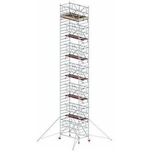 Altrex - Andamio Rodante Rs Tower 42 Ancho Con Safe-quick® Plataforma De Altrex - Andamio Rodante Rs Tower 42 Ancho Con Safe-quick® Plataforma De