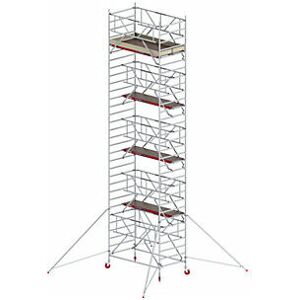 Altrex - Andamio Rodante Rs Tower 42 Ancho Con Safe-quick® Plataforma De Altrex - Andamio Rodante Rs Tower 42 Ancho Con Safe-quick® Plataforma De