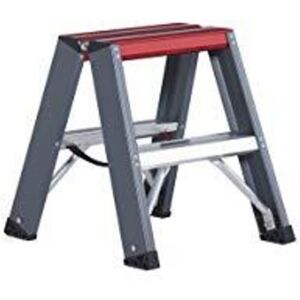 Altrex - Escalera De Tijera De Peldaños Planos De Aluminio Ascenso Por Altrex - Escalera De Tijera De Peldaños Planos De Aluminio Ascenso Por