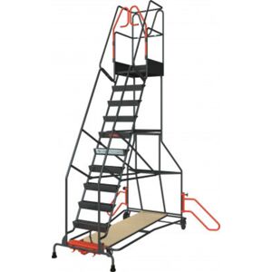 Fimm - Escalera De Tijera De 11 Peldaños Con Bloqueo Automático 150 Kg 830008816 Fimm - Escalera De Tijera De 11 Peldaños Con Bloqueo Automático 150 Kg 830008816