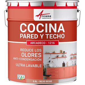 ARCANE INDUSTRIES Pintura Lavable Para Cocina: Para Paredes Y Techos De Cocina - Arcadeco - 1216 ARCANE INDUSTRIES Pintura Lavable Para Cocina: Para Paredes Y Techos De Cocina - Arcadeco - 1216