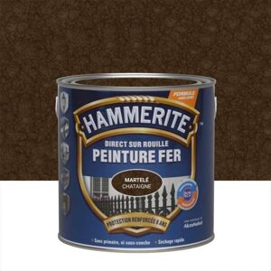 Peinture Hammerite Fer Martelé 2.5l Chataigne070726 - Julien Peinture Hammerite Fer Martelé 2.5l Chataigne070726 - Julien