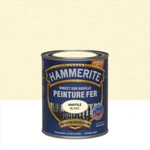 Pintura Hammerite Martillo Blanco 0,75 L - Hammerite Pintura Hammerite Martillo Blanco 0,75 L - Hammerite