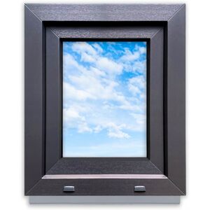 OEM Ventana Pvc Antracita 50x60 Izquierda, Nueva 500x600 Mm Oscilobatiente, Doble Acristalamiento OEM Ventana Pvc Antracita 50x60 Izquierda, Nueva 500x600 Mm Oscilobatiente, Doble Acristalamiento
