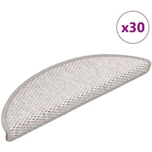 Alfombrillas de escaleras autoadhesivas con aspecto sisal - 30 uds Alfombrillas de escaleras autoadhesivas con aspecto sisal - 30 uds