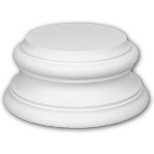 Profhome 113200 Base de columna completa blanca - Espuma de poliuretano resistente y ligera Profhome 113200 Base de columna completa blanca - Espuma de poliuretano resistente y ligera