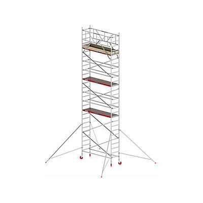 Altrex - Andamio Rodante Rs Tower 41 Estrecho Plataforma De Madera Altrex - Andamio Rodante Rs Tower 41 Estrecho Plataforma De Madera
