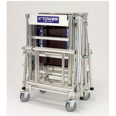 TUBESCA COMABI Andamio Telescópico Tubesca X'Tower - Altura 4,80 M Con Suelo - 22405530 TUBESCA COMABI Andamio Telescópico Tubesca X'Tower - Altura 4,80 M Con Suelo - 22405530