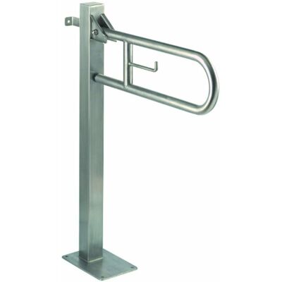 Mediclinics Bgc710cs Barra Ayuda Abatible Suelo Inox Satinado - Ref: Bgc710cs Mediclinics Bgc710cs Barra Ayuda Abatible Suelo Inox Satinado - Ref: Bgc710cs