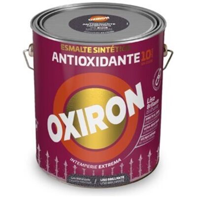 Esmalte Antioxidante Oxiron Titan 4L Gris Metalizado Esmalte Antioxidante Oxiron Titan 4L Gris Metalizado