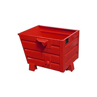 Bauer Volquete Apilable Capacidad 0,3 M³ Rojo Vivo Ral 3000 Bauer Volquete Apilable Capacidad 0,3 M³ Rojo Vivo Ral 3000