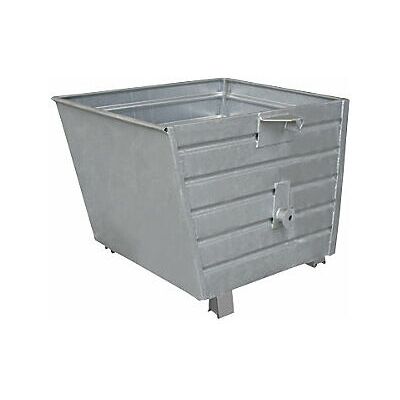 Bauer - Volquete Apilable Capacidad 0,9 M³ Galvanizado Al Horno Según Bauer - Volquete Apilable Capacidad 0,9 M³ Galvanizado Al Horno Según