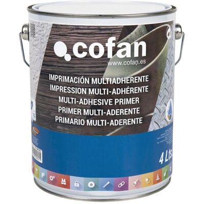 Cofan Modelo - Imprimación Anticorrosiva a Base de Agua - 4L Cofan Modelo - Imprimación Anticorrosiva a Base de Agua - 4L