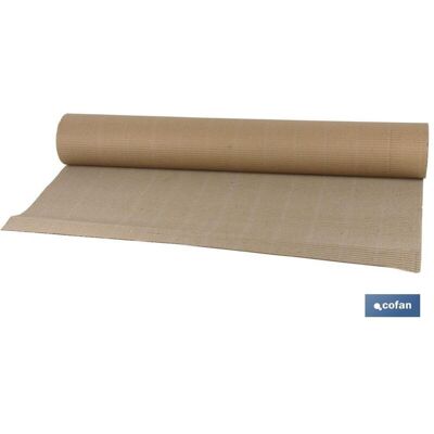 Rollo Cartón Ecológico Marrón 09x25 M , Cartón Ecológico Para Protección De Todo Tipo De Materiales Y Superficies Con Gramaje De 200 G. Por Un Lado Del Cartón, La Superficie - Cofan Rollo Cartón Ecológico Marrón 09x25 M , Cartón Ecológico Para Protección De Todo Tipo De Materiales Y Superficies Con Gramaje De 200 G. Por Un Lado Del Cartón, La Superficie - Cofan