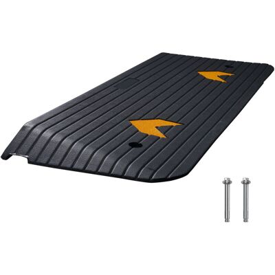 Mophorn Rampa De Umbral De Caucho , Elevación De 2", Capacidad De 33069 Lb, Rampa De Caucho Reciclado Antideslizante Para Puertas, Sillas De Ruedas Y Scooters Mophorn Rampa De Umbral De Caucho , Elevación De 2", Capacidad De 33069 Lb, Rampa De Caucho Reciclado Antideslizante Para Puertas, Sillas De Ruedas Y Scooters