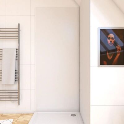 AURLANE Panel Mural Acabado Aluminio Blanco 100 X 210 Cm - Wall'it Blanco AURLANE Panel Mural Acabado Aluminio Blanco 100 X 210 Cm - Wall'it Blanco