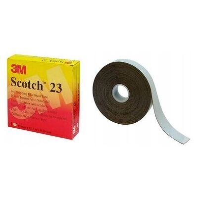Cinta Aislante 3m Scotch 23 Auto Vulcanizante Resistencia 130°c Cinta Aislante 3m Scotch 23 Auto Vulcanizante Resistencia 130°c