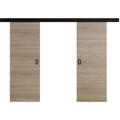 MIRJAN24 Mobilier1 - Puerta Corredera Dover 200, Roble Sonoma MIRJAN24 Mobilier1 - Puerta Corredera Dover 200, Roble Sonoma