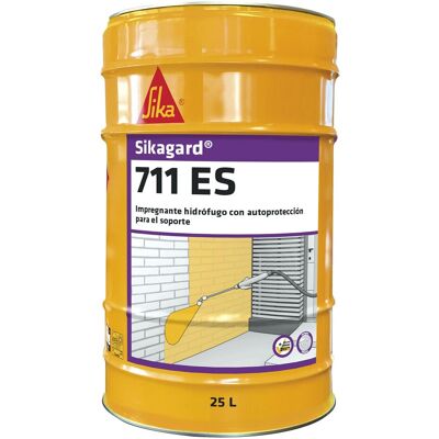 Sikagard®-711es - Hidrofugante Incoloro Para Fachadas Y Cubiertas - 25 L - Bidón - Transparente Sikagard®-711es - Hidrofugante Incoloro Para Fachadas Y Cubiertas - 25 L - Bidón - Transparente