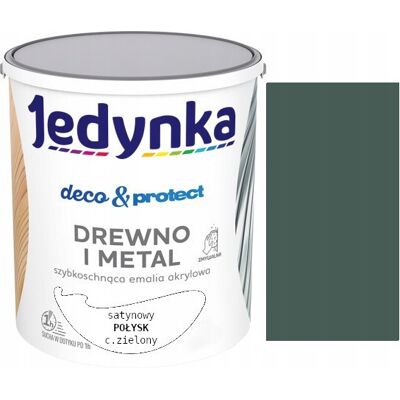 SHUMEE Esmalte Acrílico Jedynka Deco&protect Verde Oscuro Satinado Brillante 1 Unidad. SHUMEE Esmalte Acrílico Jedynka Deco&protect Verde Oscuro Satinado Brillante 1 Unidad.