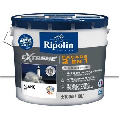 Ripolin Protection Extreme Fachada Blanco Mate 10 L Ripolin Protection Extreme Fachada Blanco Mate 10 L