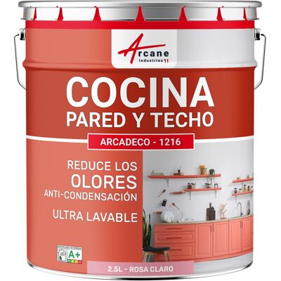 ARCANE INDUSTRIES Pintura Lavable Para Cocina: Para Paredes Y Techos De Cocina - Arcadeco - 1216 ARCANE INDUSTRIES Pintura Lavable Para Cocina: Para Paredes Y Techos De Cocina - Arcadeco - 1216