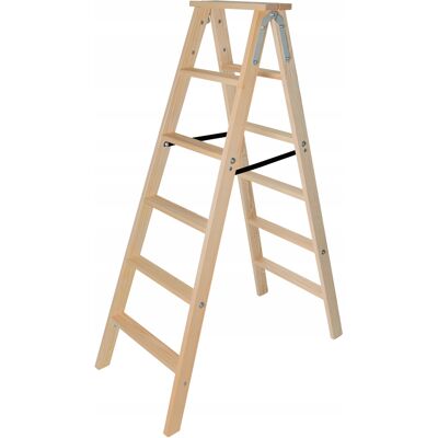 Kadax - 2x6 wooden - extendable - folding - ladder Kadax - 2x6 wooden - extendable - folding - ladder