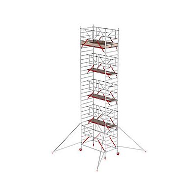 Altrex - Andamio Rodante Rs Tower 42 Ancho Con Safe-quick® Plataforma De Altrex - Andamio Rodante Rs Tower 42 Ancho Con Safe-quick® Plataforma De