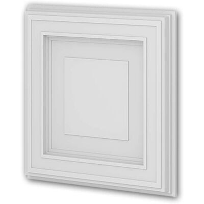 Profhome Decor - Panel de pared 3D estilo Neoclásico blanco 0,25 m2 Profhome Decor - Panel de pared 3D estilo Neoclásico blanco 0,25 m2