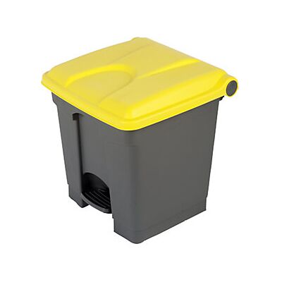 CERTEO Pedal-/tretabfallsammler Volumen 30 L Bxhxt 410 X 435 X 400 CERTEO Pedal-/tretabfallsammler Volumen 30 L Bxhxt 410 X 435 X 400