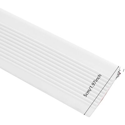 OEM Perfil Para Bordes De Escaleras, Pvc Flexible, Diseño Autoadhesivo, Blanco OEM Perfil Para Bordes De Escaleras, Pvc Flexible, Diseño Autoadhesivo, Blanco